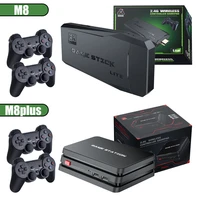 games 4k game stick tv video game console 2 4g wireless controller for ps1snes 9 emulator retro console