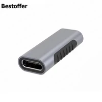usb 3 1 type c female to female extension support video transmission aluminum shell adapter
