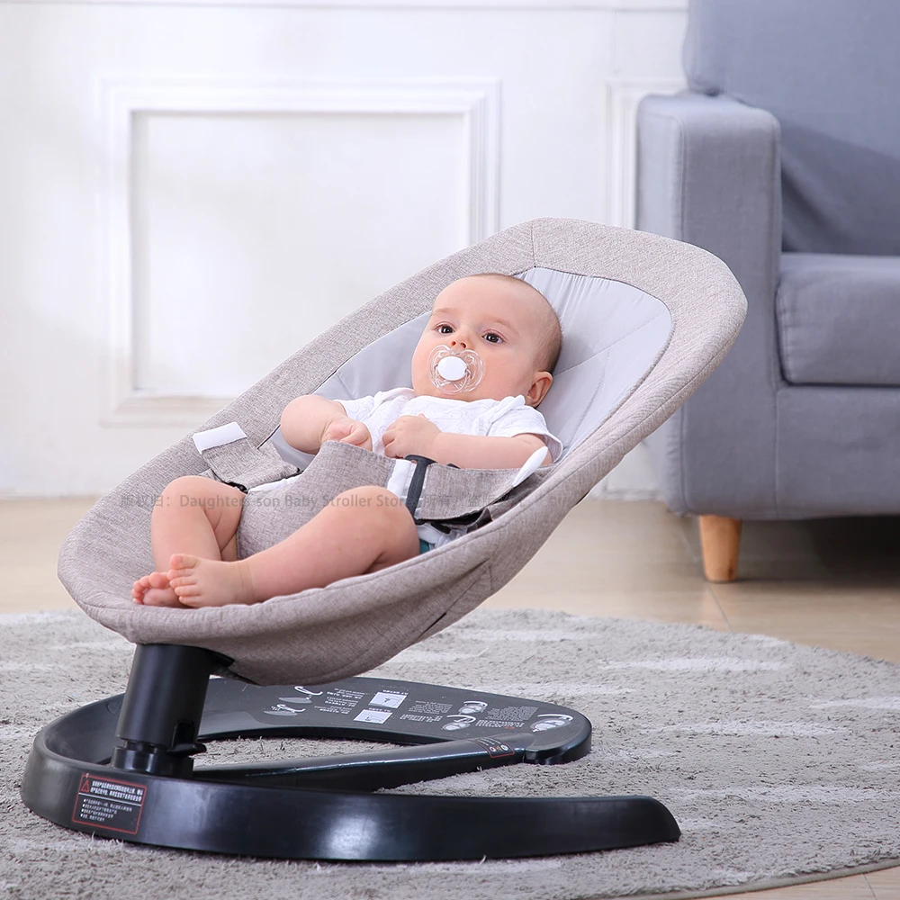 

0-7 Baby Safety Swing Bouncer Rocking Chair For Newborn Baby Sleeping Basket Automatic Cradle With Seat Cushion Rocker Chair