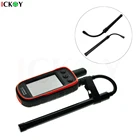 Гибкий двухдиапазонный коаксиальный кабель, разъемы SMA-Male, тактический Гусь трубчатая антенна для GPS Garmin Astro 430 320 220 900 Alpha 100 50