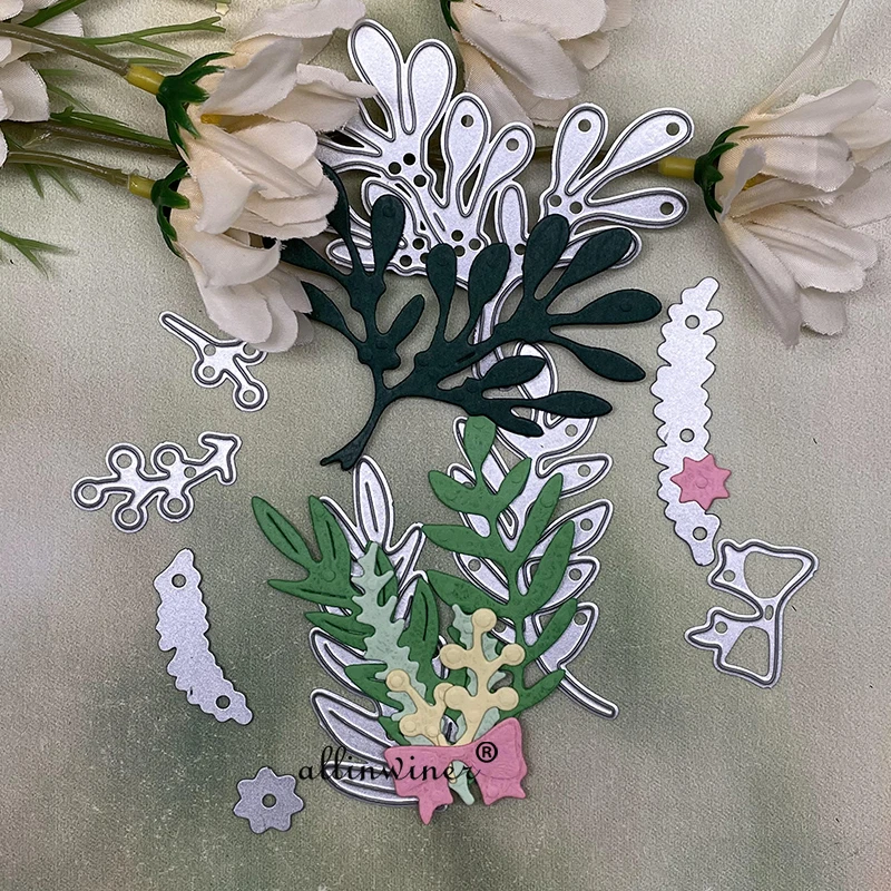 Трафареты для декорирования листьев фруктов металлические штампы трафареты