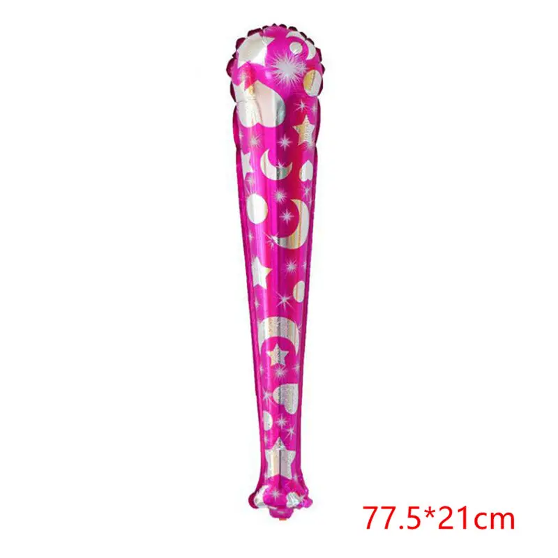 Надувной шар 12 шт. 77 см шары из фольги с колокольчиком воздушный палкой украшения