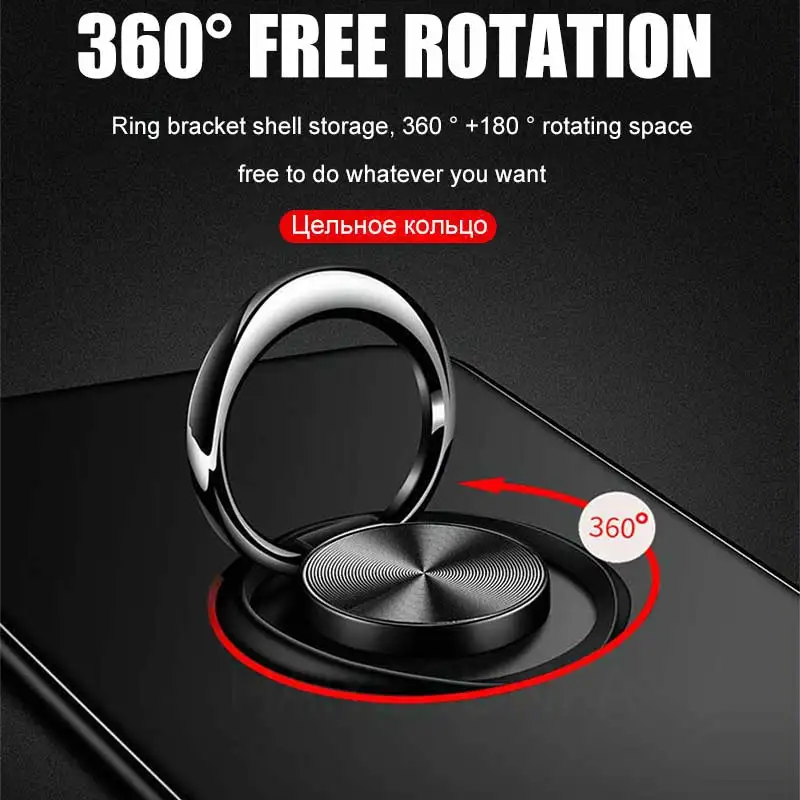 Роскошный чехол с магнитным кольцом для Huawei Mate 30 20 P30 P20 Pro телефона Lite