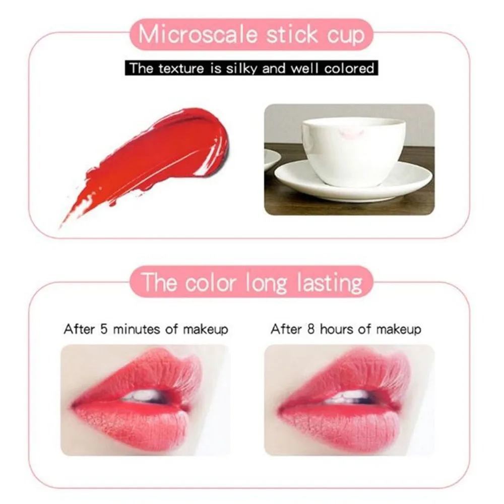 Матовая губная помада-карандаш 2 в 1 водостойкая стойкая помада для макияжа губ