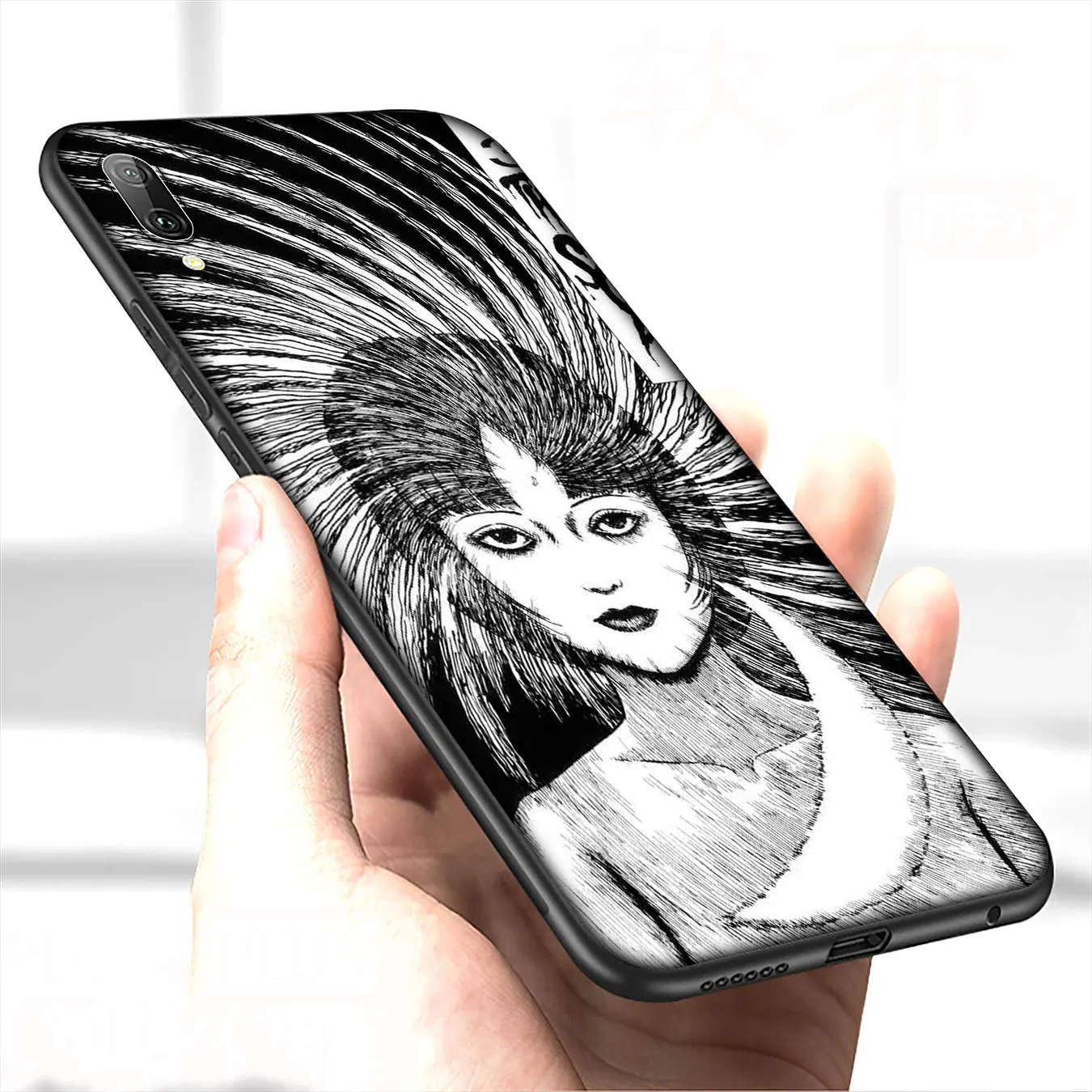 Мягкий силиконовый чехол IYICAO с японским ужасом и комиксом для телефона Huawei Mate 30 20