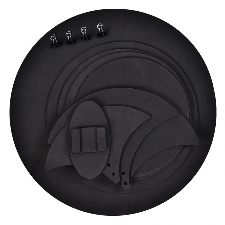 10 шт. басовый Змеиный барабан звукоотключающий глушитель резиновая