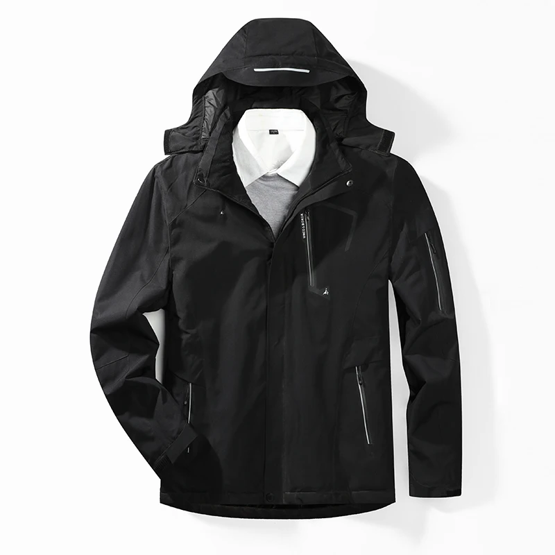 Куртка с подогревом для мужчин и женщин теплая зимняя уличная одежда