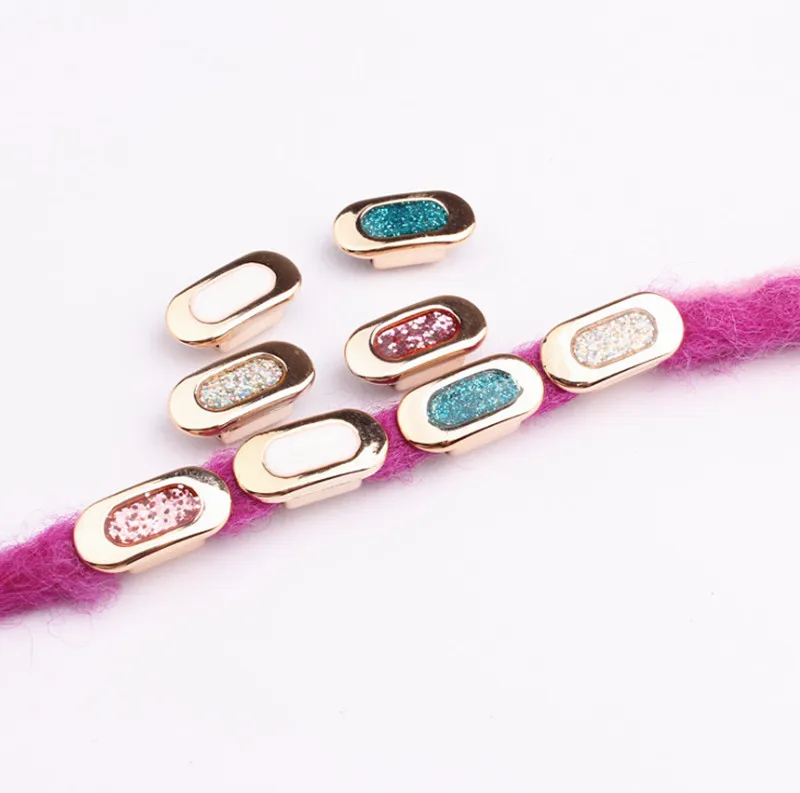 Вязаные крючком косички различных стилей акриловая Гальваническая оплетка для