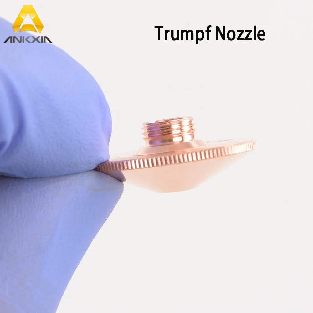TRUMPF насадка для лазерной резки волокна Dia24mm H10mm резьба 8 мм Калибр 0,8/1,0/1,2/1,4/1,7/2,0/2,3/2,7