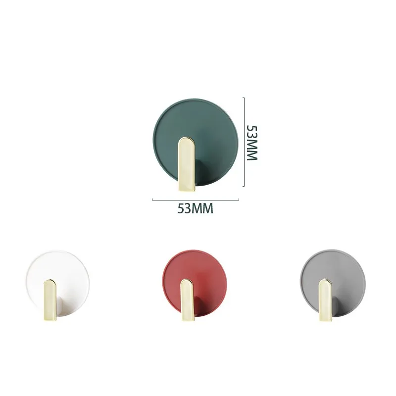 

4Pcs Nordic Hooks Wall Hanging Hook For Clothes Hat Scarf Key Door Wall Hook Towel Hook For Bathroom Hook Hanger For Kitchen