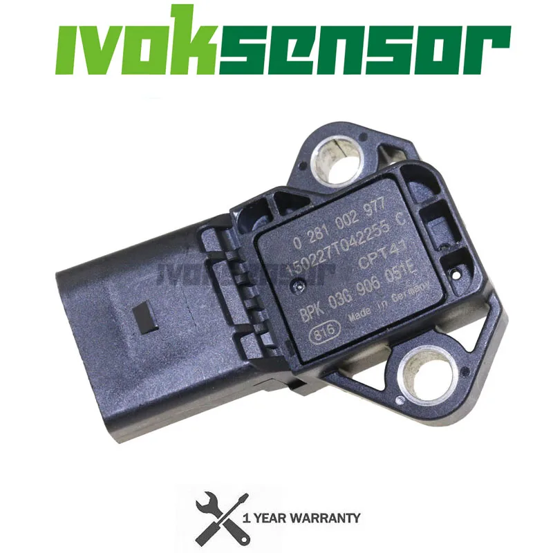 Датчик карты для Volkswagen Beetle Touareg Golf Jetta Passat 1.8L 1.9L 2.0L 3.0L 03G906051E|pressure boosting|pressure turbopressure