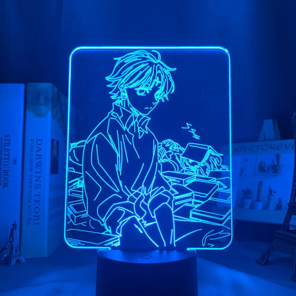 

Hxh Hisoka and Kulolo 3d Led Light Anime Acrylic Led Night Lamp Hunter X Hunter Nightlight for Kids Bedroom Decor Birthday Gift