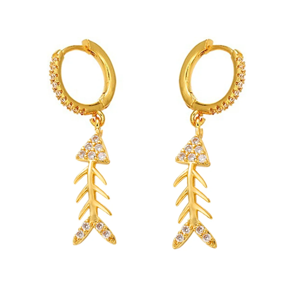 

1pair CZ Rainbow asymmetric Earrings Wholesale 10% off carton Animals jewelry accessories For Women VD454