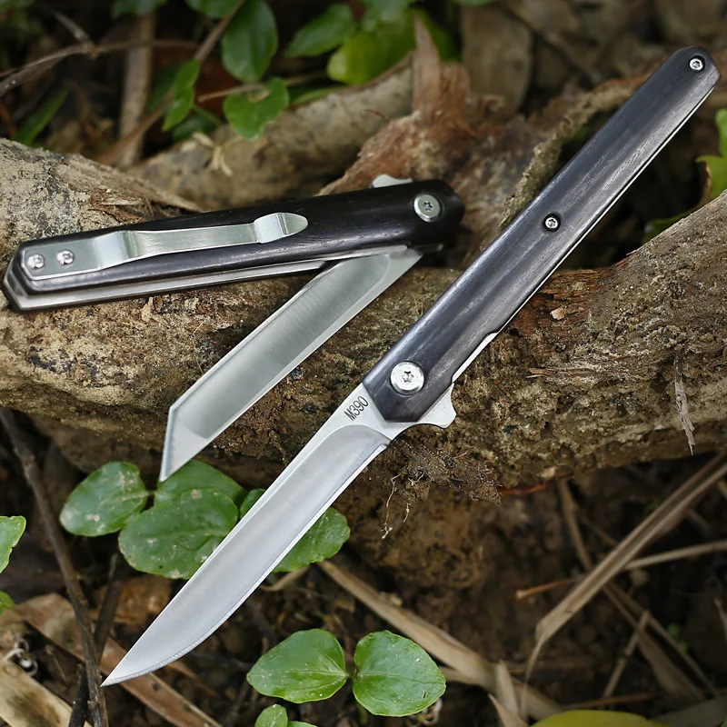 

EDC Outdoor Folding Knife Pen Knife High Hardness Survival Knife Fruit Knife Camping Tool Straight Knife Pocket Knife Mini Knife