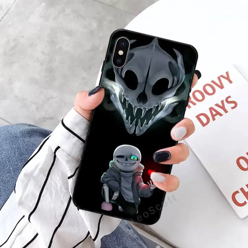 

Undertale Sans Phone Case for iPhone 11 12 mini pro XS MAX 8 7 6 6S Plus X 5S SE 2020 XR