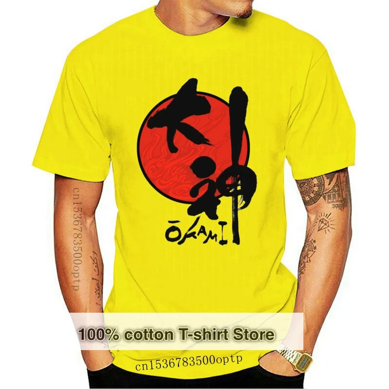 

Игровая футболка Okami, Мужская футболка, подарок, новинка от нас