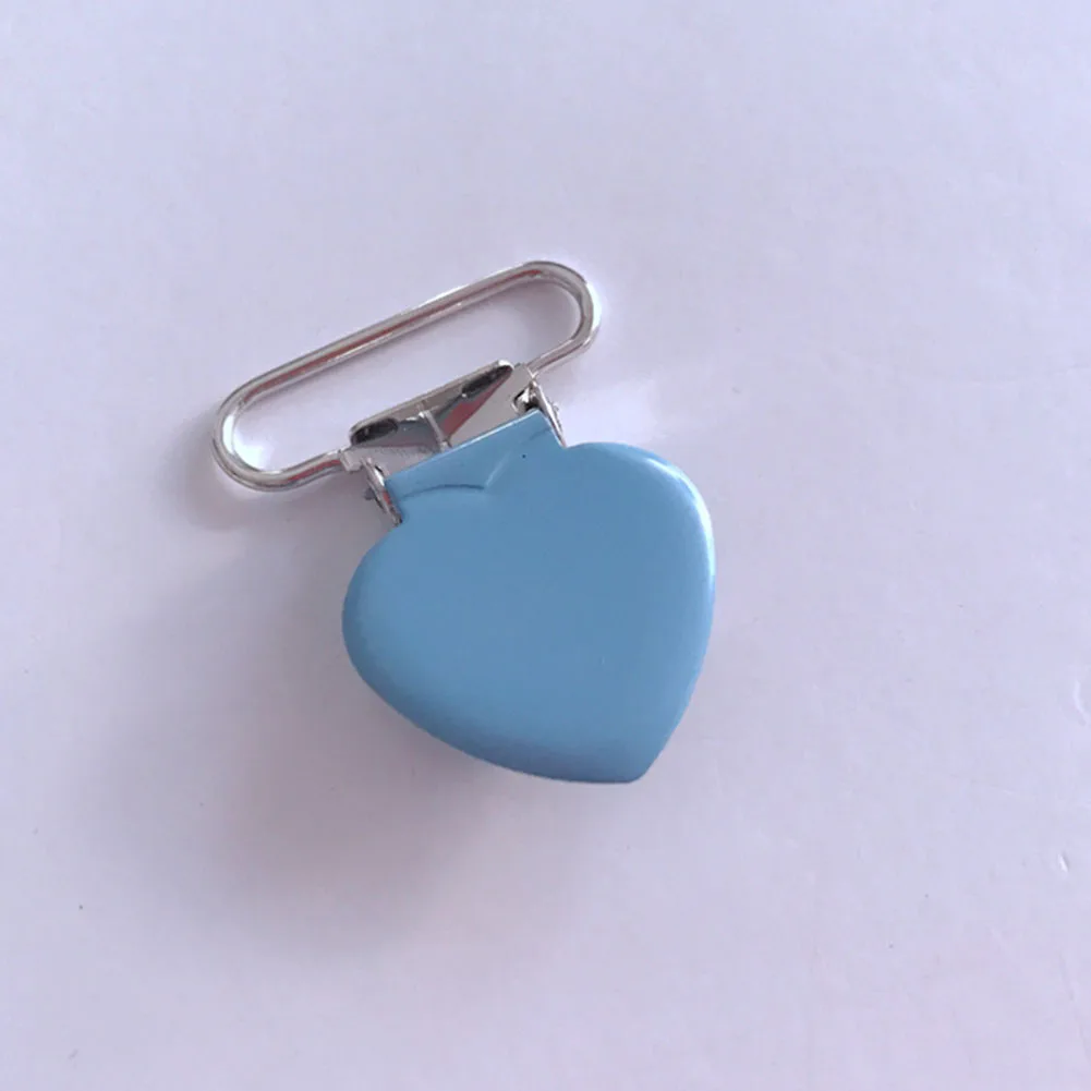 Уход за держатель Соска пустышка на лямках для малышей зажим сердце Форма