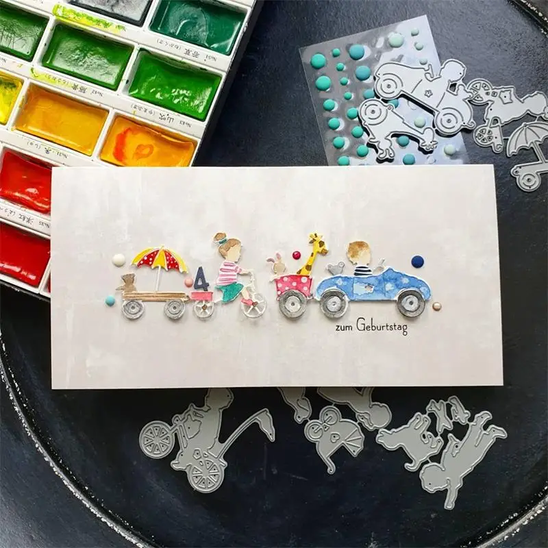 Новое поступление 2020 набор цветов трафареты для резки металла скрапбукинга