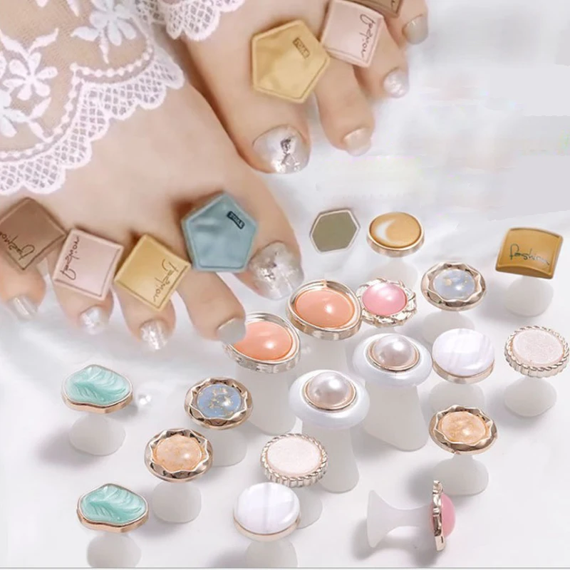 

8 шт., силиконовые разделители для ног, с цветком Маргаритки