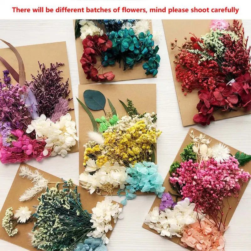 Кристальный эпоксидный наполнитель для сухих цветов 1 упаковка смешанные