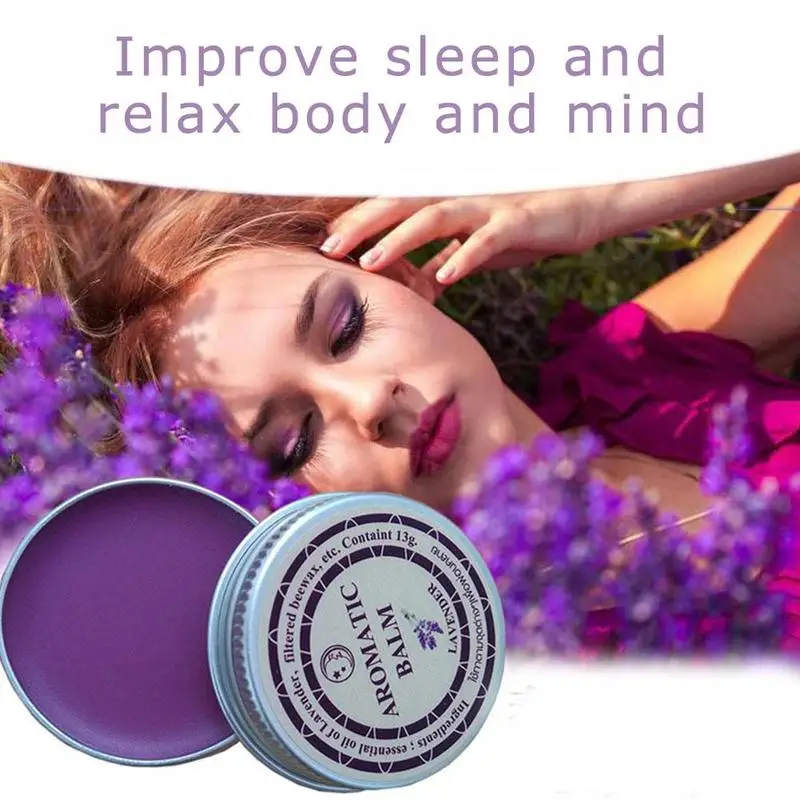 Профессиональный ароматический бальзам лаванды помогает сну Успокаивающий Крем