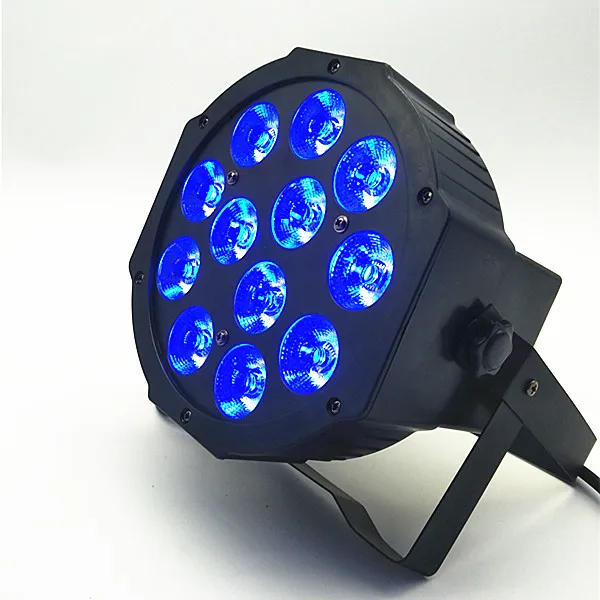 10 шт. легкий 12x12 Вт RGBW Par свет LED 4 в 1 панель света DMX Диско DJ Вечеринка бар