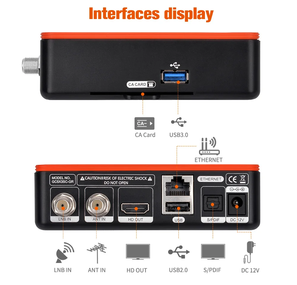 ТВ приставка GTMEDIA GT Combo DVB S2X/DVB T2/кабельная спутниковый приемник + Android 9 0 Smart TV BOX/CA card