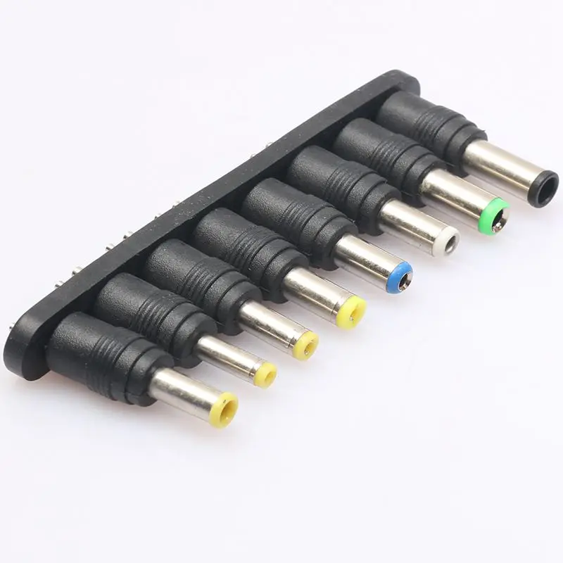 Универсальный 1 набор = 8 шт./компл. 5pin Jack вилки DC для ноутбука AC адаптер питания
