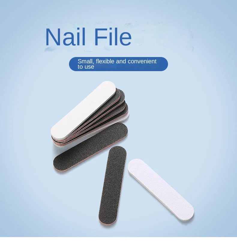 

Nail Files Implement Mini Black Nail Polish Uñas Polishing Strip Beauty Sanding Sponge Nail File Strip Polishing Strip Manicure