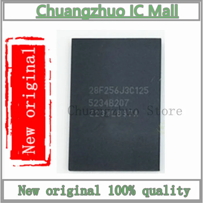 

1 шт./лот 28F256J3C125 RC28F256J3C125 BGA64 IC Chip новый оригинальный