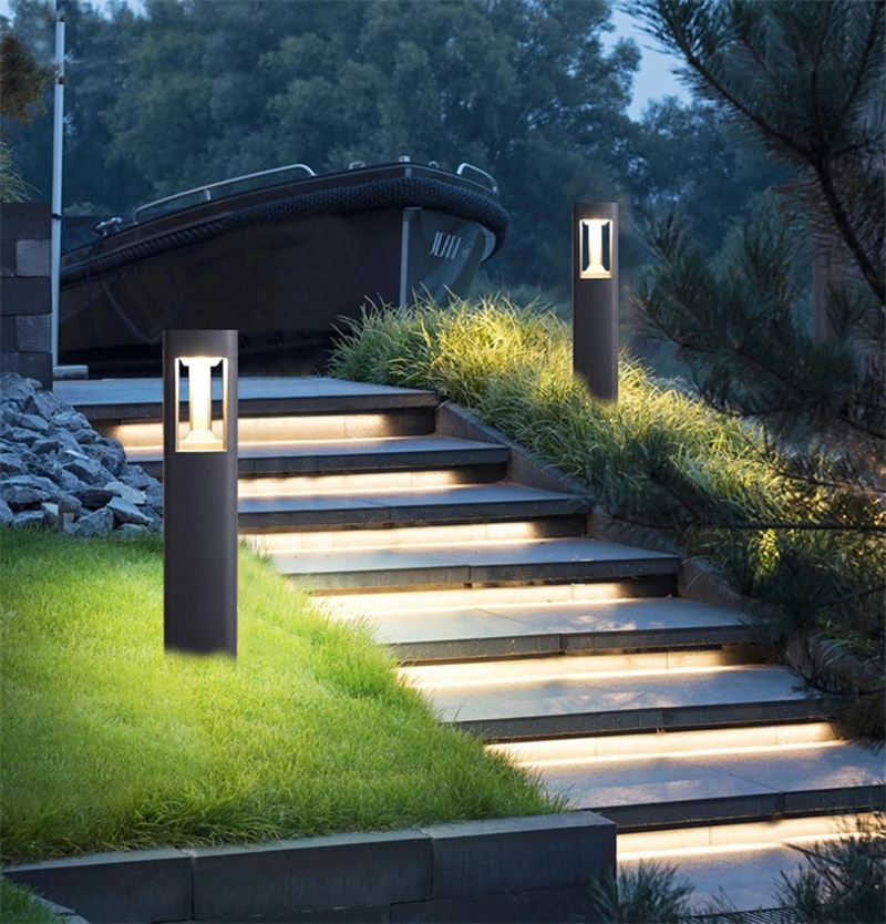 Светодиодный ландшафтный светильник 10 Вт s-образный садовый фсветильник на