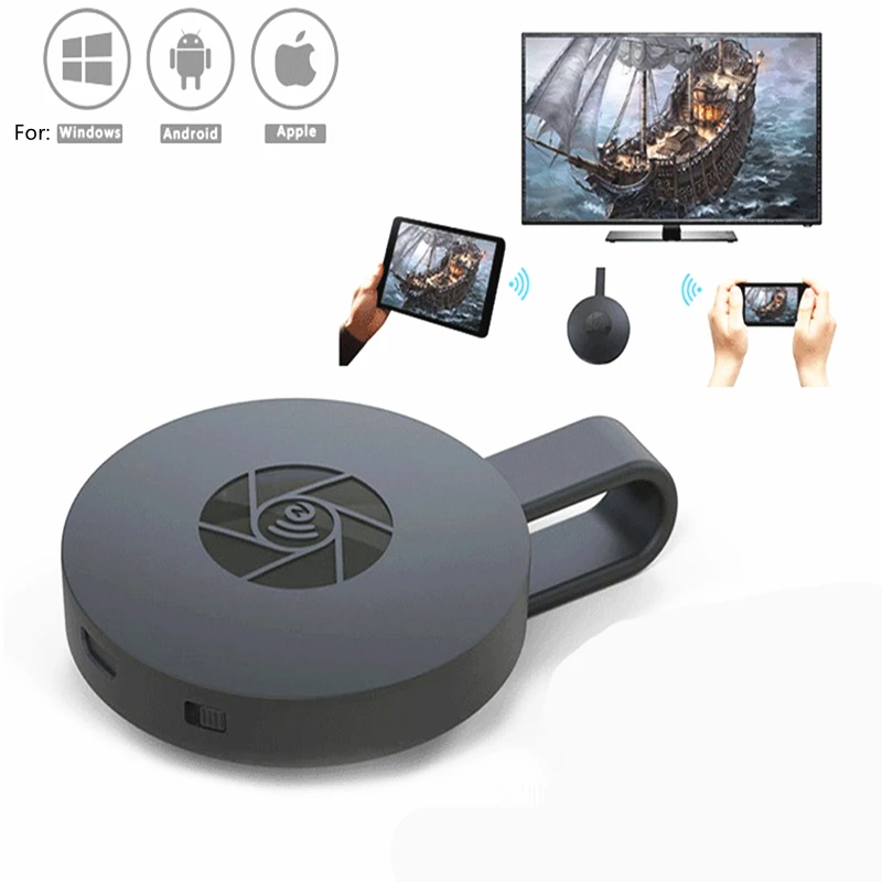 TRUMSOON Miracast Anycast Mirascreen TV Stick DLNA Airplay HDMI-compatible Dongle Receiver 1080P for Android iOS | Электроника