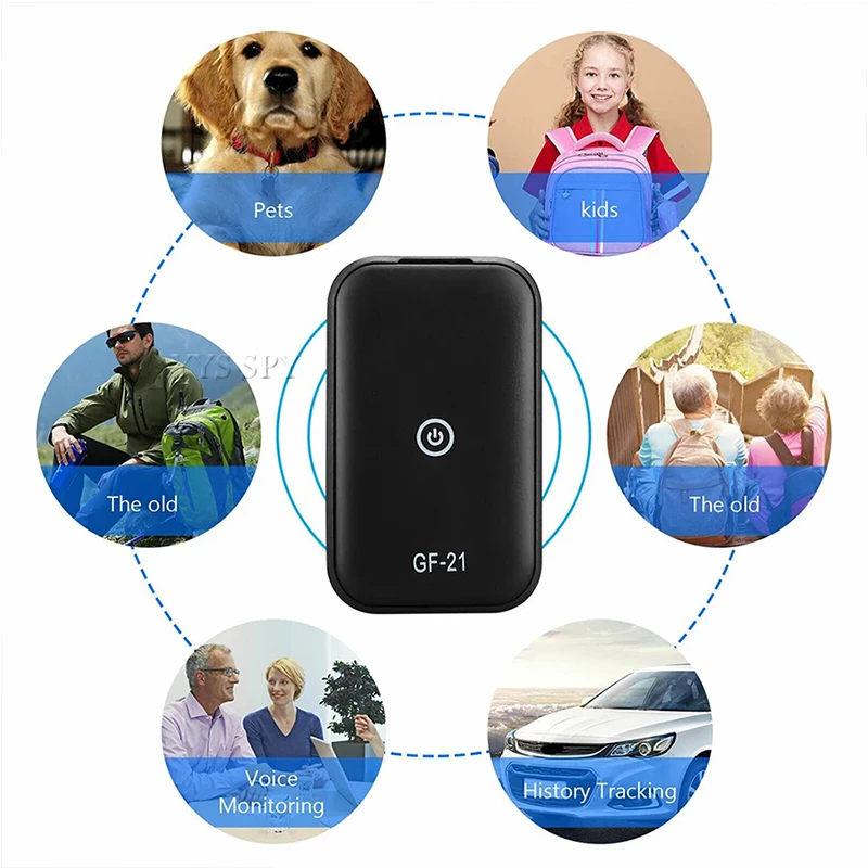 GF21 мини GPS-трекер LBS Wifi позиционирование SOS гео забор сигнализация 2G SIM SMS голосовой