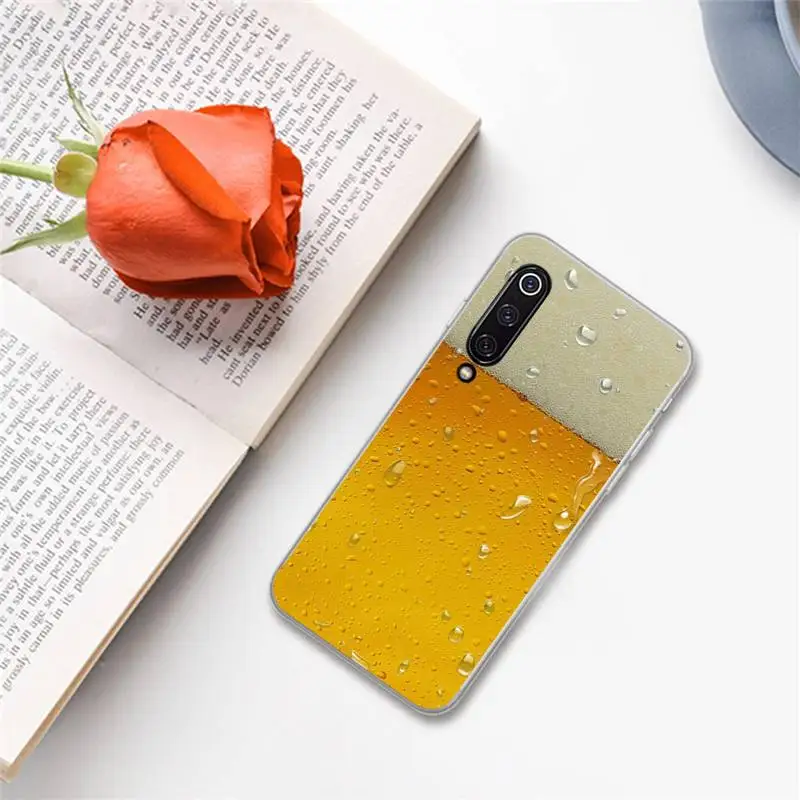 

World Beers Alcohol Summer Bubble Phone Case For Xiaomi Redmi note 7 8 9 A t k30 max3 9 s 10 pro lite