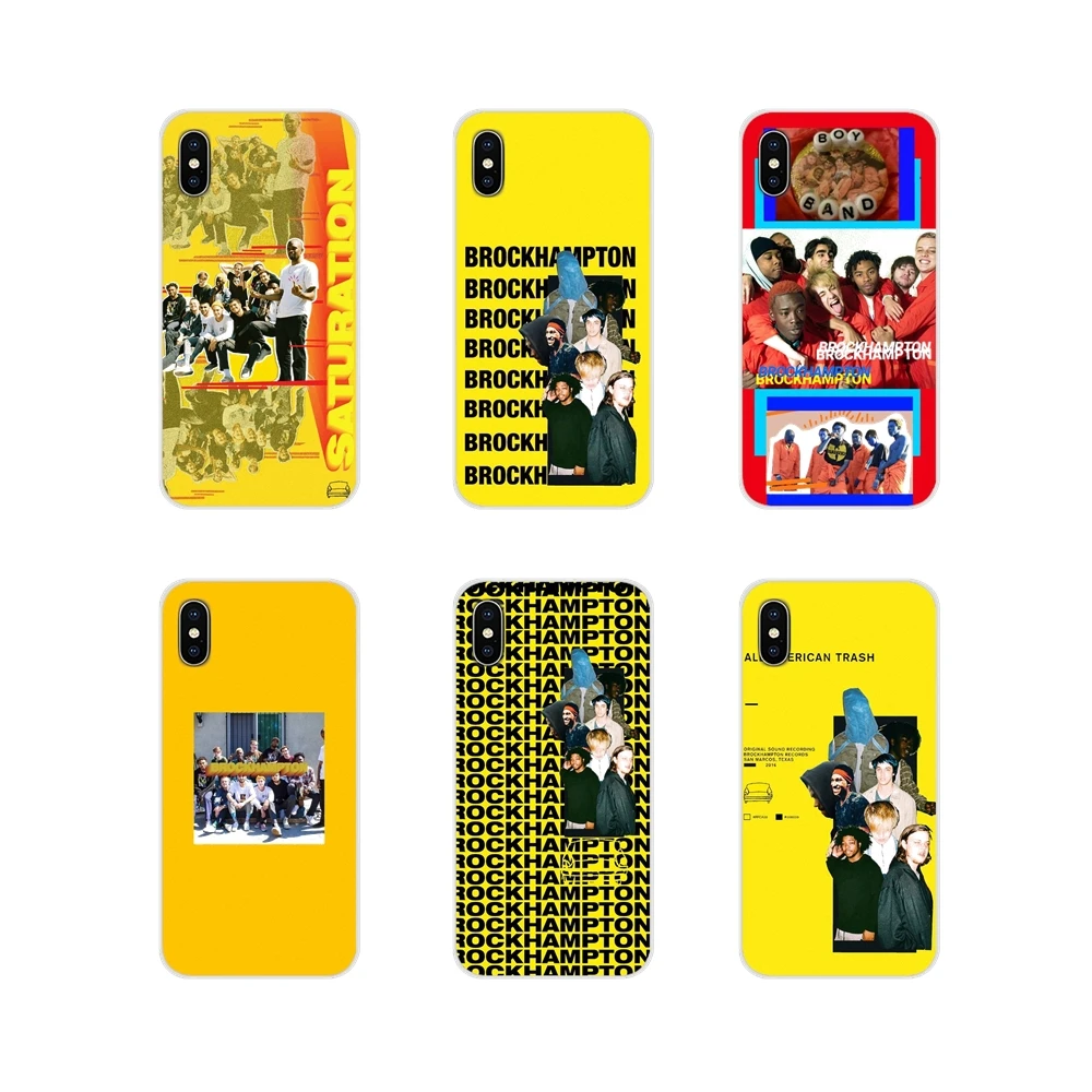 Для Apple iPhone X XR XS 11 12Pro MAX 4S 5S 5C SE 2020 6S 7 8 Plus ipod 5 6 Аксессуары для телефона Чехлы Brockhampton