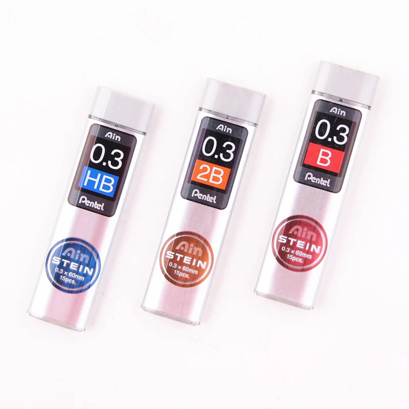 Механический карандаш Pentel C273 запасные стержни для карандашей 0 3 мм Япония HB B 2B |