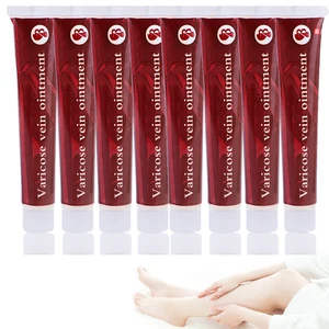 Китайская натуральная травяная медицина для лечения варикозного расширения сосудов, массажный крем для лечения варикозного расширения вен, мазь 5 шт.
