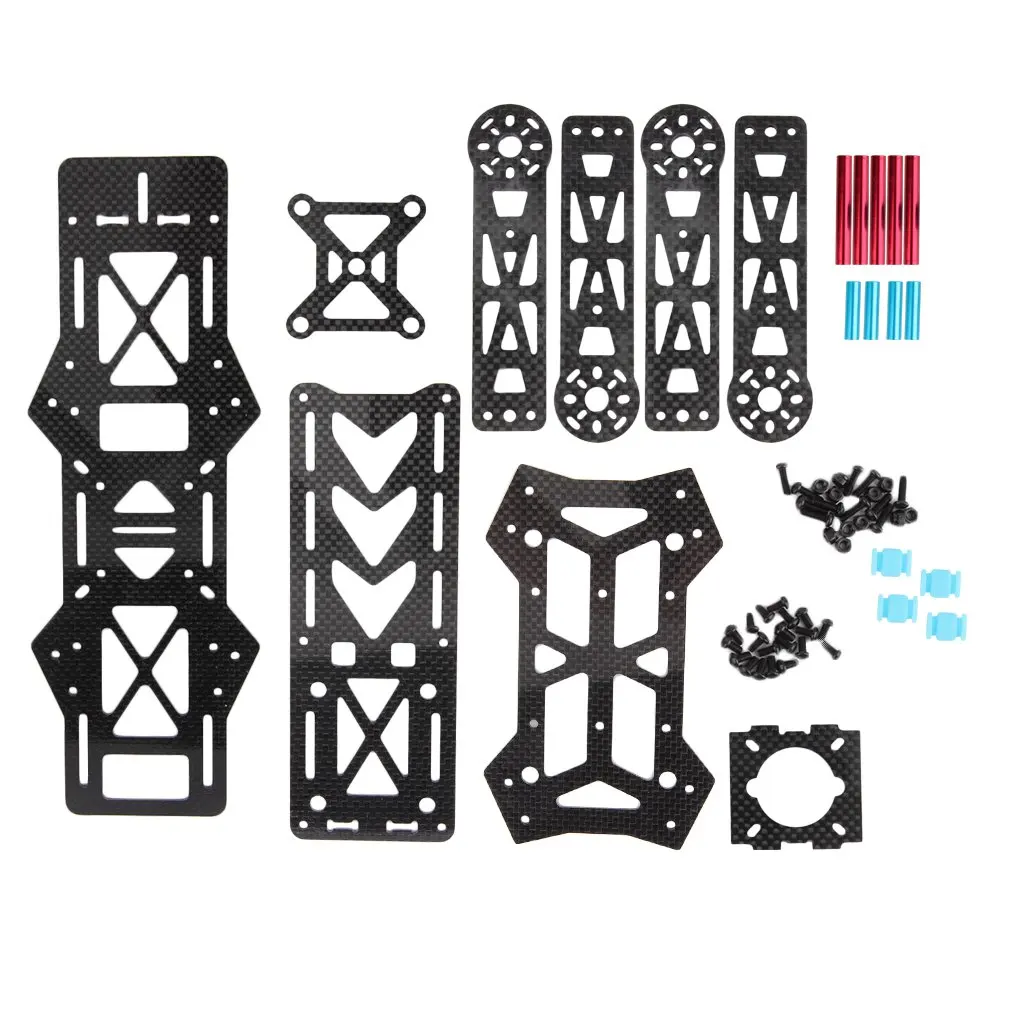 

Carbon Fiber Mini 250 FPV Quadcopter Multirotor Frame Kit Unassembled