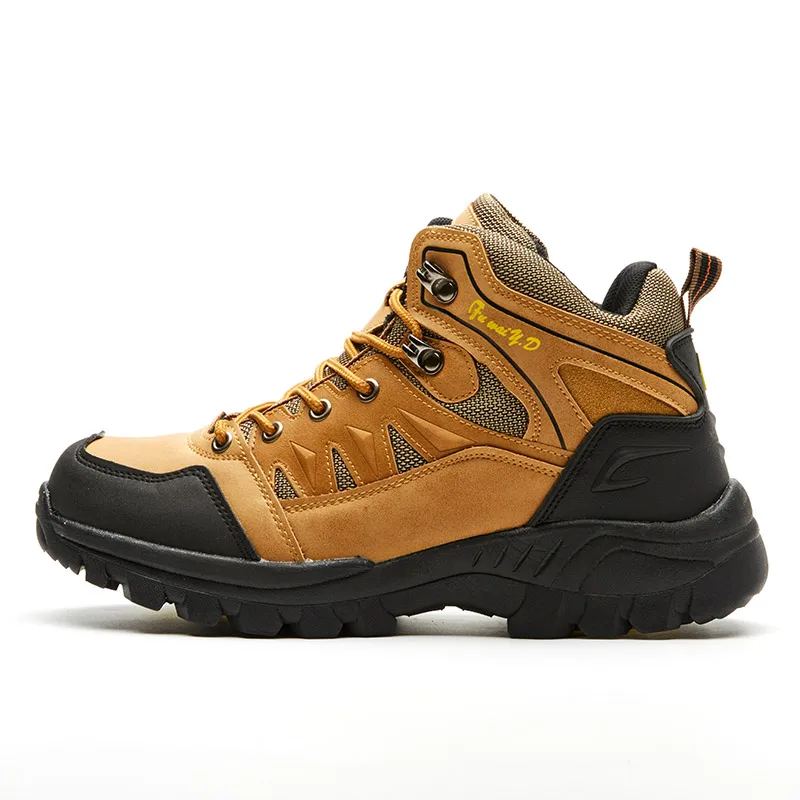 Plus Size 47 Tactical Boots Men Mountain Hiking Shoes Waterproof Outdoor Sports Sneakers Male Wearable Anti-skid Hunting Boots