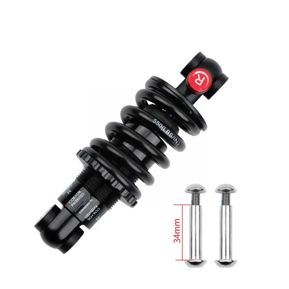 1 шт. амортизатор для горного велосипеда регулируемый подвески мм масляная