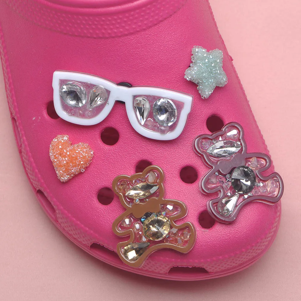 Shoe Decorations Croc Charms Fits For Clog Sandals Cute Accessories For Kids Girls Gift