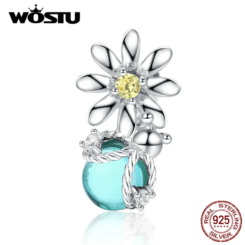 Шарм бусина для браслета из серебра 925 пробы|Бусины| |