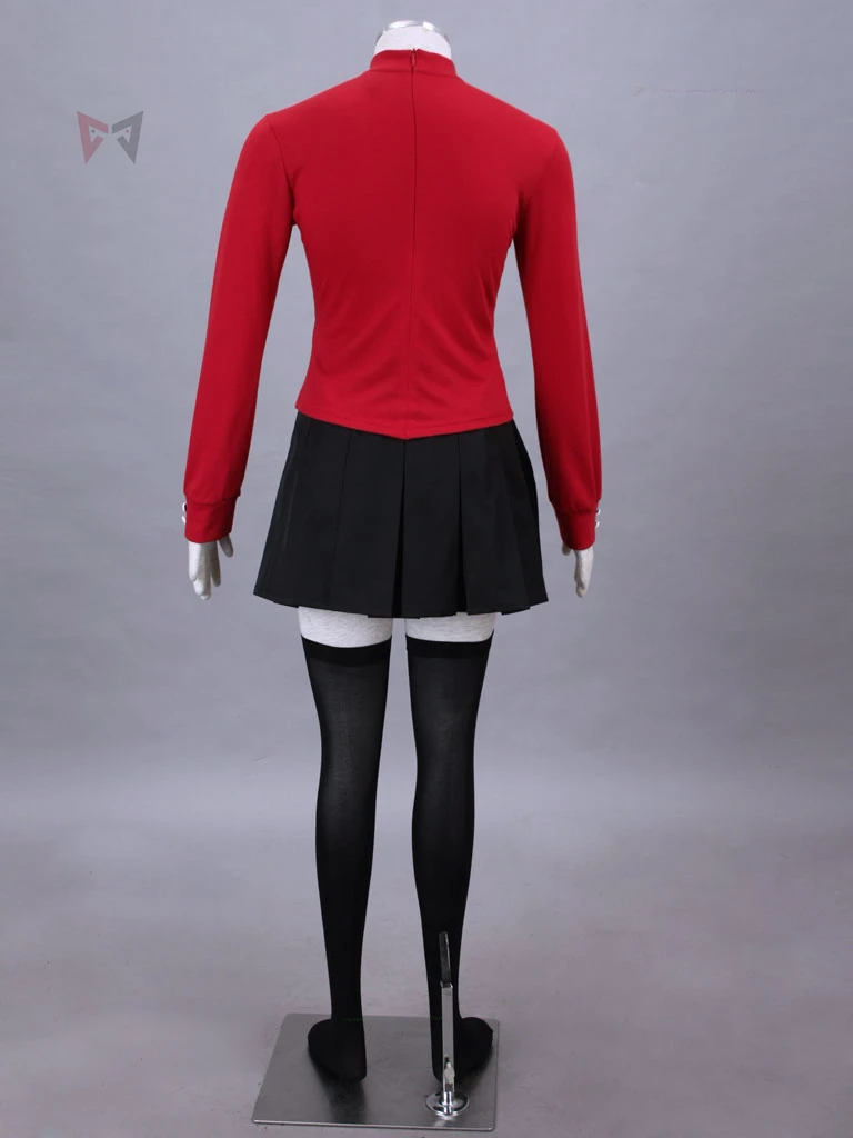 Аниме Fate Stay Night Tohsaka Rin Косплей Костюм для детей детская юбка-рубашка |