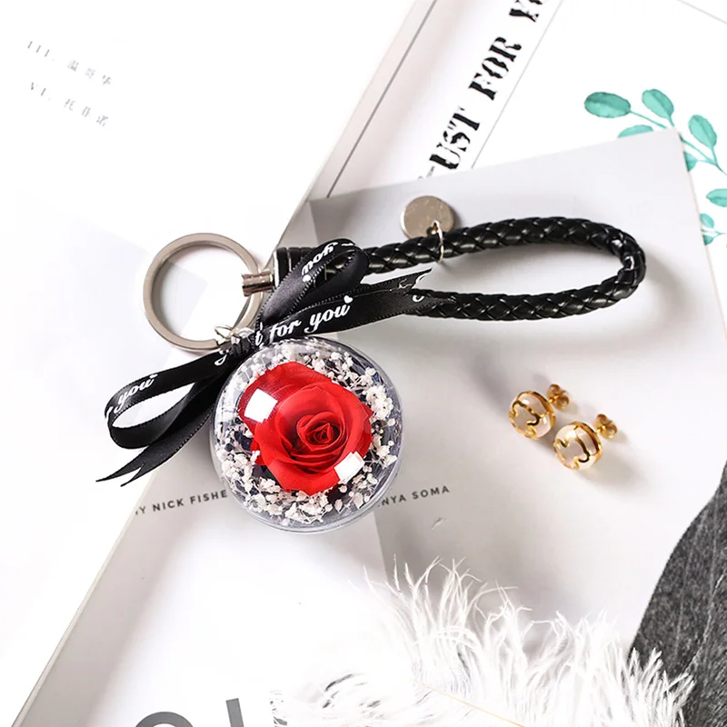 

New Valentine's Day Gift LED Light Gold-plated Red Rose In Glass Dome Beauty And The Beast Roses For Wedding Party Mother's Day