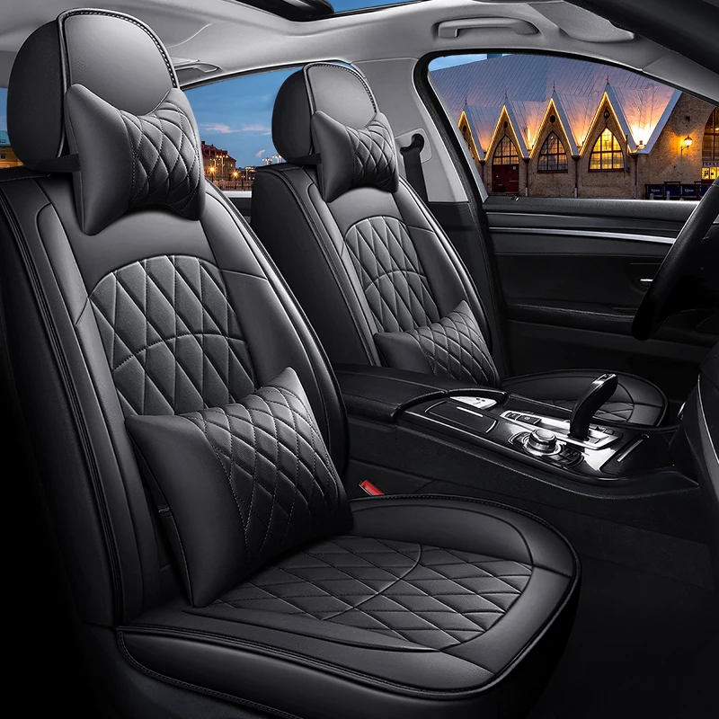 

Universal PU Leather car seat covers For Toyota Corolla Camry Rav4 Auris Prius Yalis Avensis SUV auto accessories car sticks