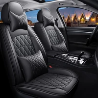universal pu leather car seat covers for toyota corolla camry rav4 auris prius yalis avensis suv auto accessories car sticks
