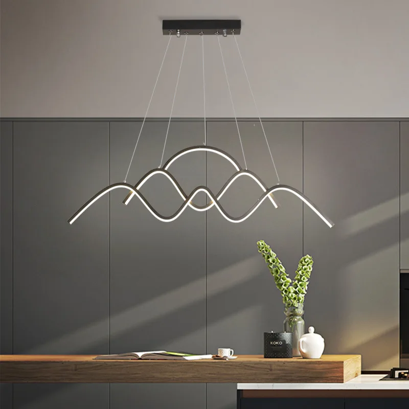 

Nordic Pendant Light LED Bedroom Living Dining Room Indoor Minimalist Home Decoration Lustre Loft Creative Modern Design Lamp