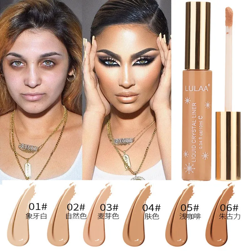 Крем консилер полное покрытие макияж основа для макияжа лица жидкий матовый