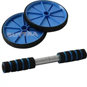 2021 Hot Sale Blue Abdominal Wheel Ab Roller With Mat Exercise Fitness Equipment no Noise | Спорт и развлечения