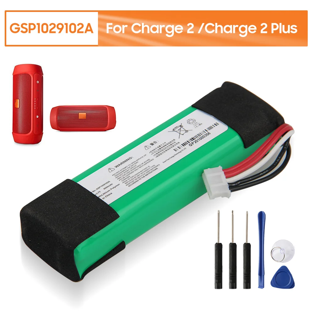 

Original Replacement Battery GSP1029102A For Charge2 Plus Charge2+ Charge 2 Plus Bluetooth Audio Speaker Rechargable Battery